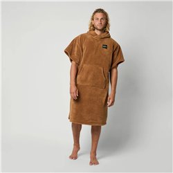 Mystic Poncho Teddy slate brown