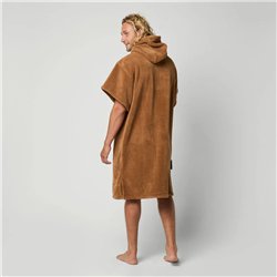 Mystic Poncho Teddy slate brown