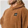 Mystic Poncho Teddy slate brown