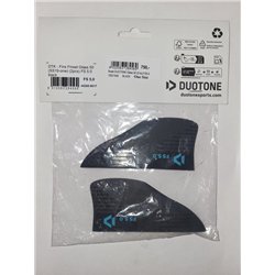Duotone Kite Fins Finset Glass 50 (SS19-onw) (2pcs) - FS 5.0 - black