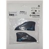 Duotone Kite Fins Finset Glass 50 (SS19-onw) (2pcs) - FS 4.5 - black