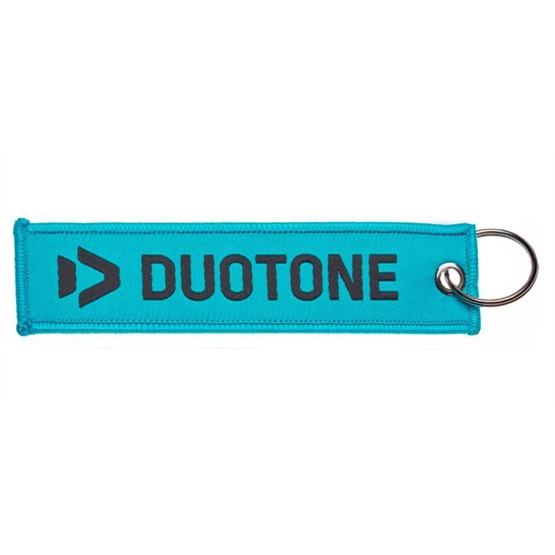 Duotone Logo Keyring - petrol