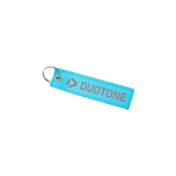 Duotone Logo Keyring - petrol