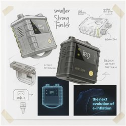 Ride Engine Air Box Mini Electric Pump