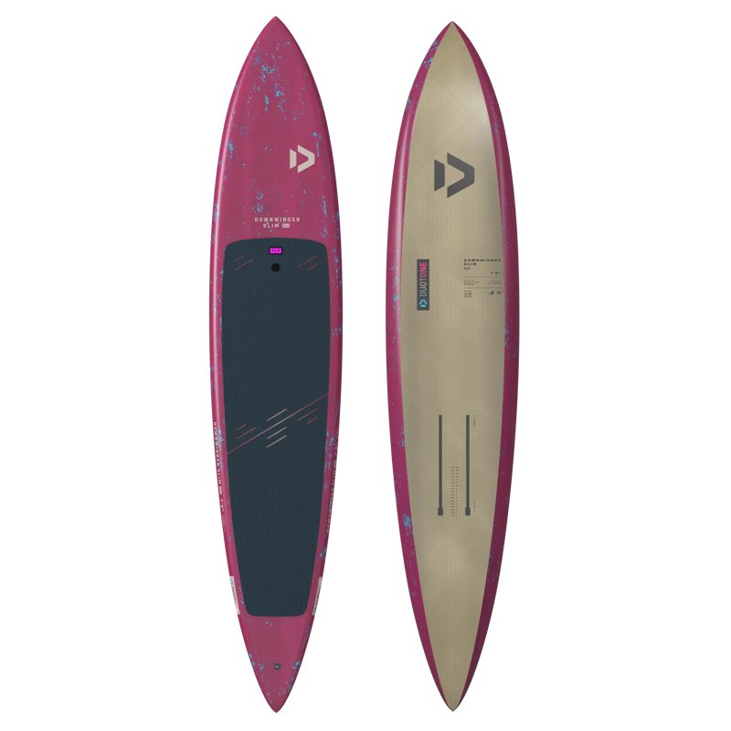 Duotone Foilboard Downwinder Slim D/LAB - 7'8" (95L) - light-grey/turquoise