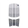 Duotone  Board Acc Traction Pad D/LAB Front - 4mm - grey