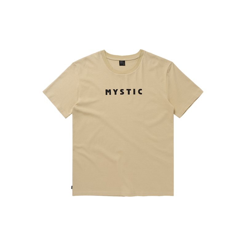 Mystic Brand Tee pale khaki