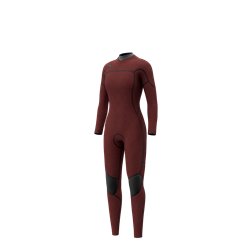 Mystic Jayde Fullsuit 4/3mm Double Fzip Women black