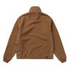Mystic DTS Fleece Zip Thru Sweat slate brown