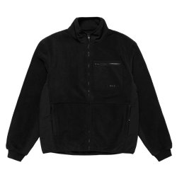 Mystic DTS Fleece Zip Thru Sweat black