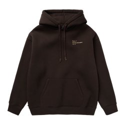 Mystic Heartsease Hood Sweat dark brown