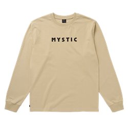 Mystic Brand L/S Tee pale khaki