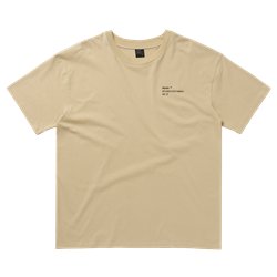 Mystic Heartsease Tee pale khaki