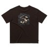 Mystic Heartsease Tee dark brown