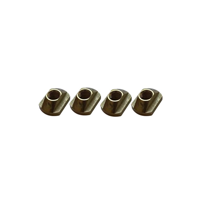 Duotone Foil Spare TrackNut Brass QM (4pcs) - M8