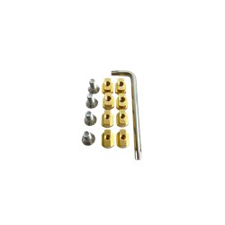 Duotone Screw Set Foil Mounting System Air (incl.nuts) (4pcs) - M8x20 - TX45