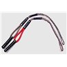 Duotone Kite  Line Spare Minimalistic Pigtails Back (SS17-onw) (1pair) - red/grey
