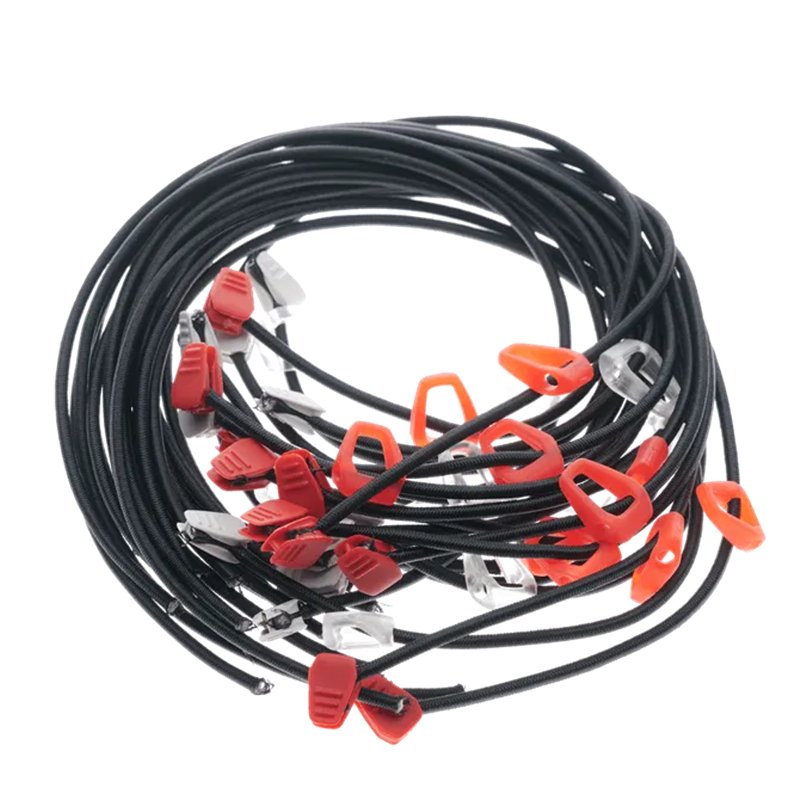 Duotone Kite Bar Spare RubberCord Click Bar Floaters(SS21-onw)(10pcs) - red/yellow