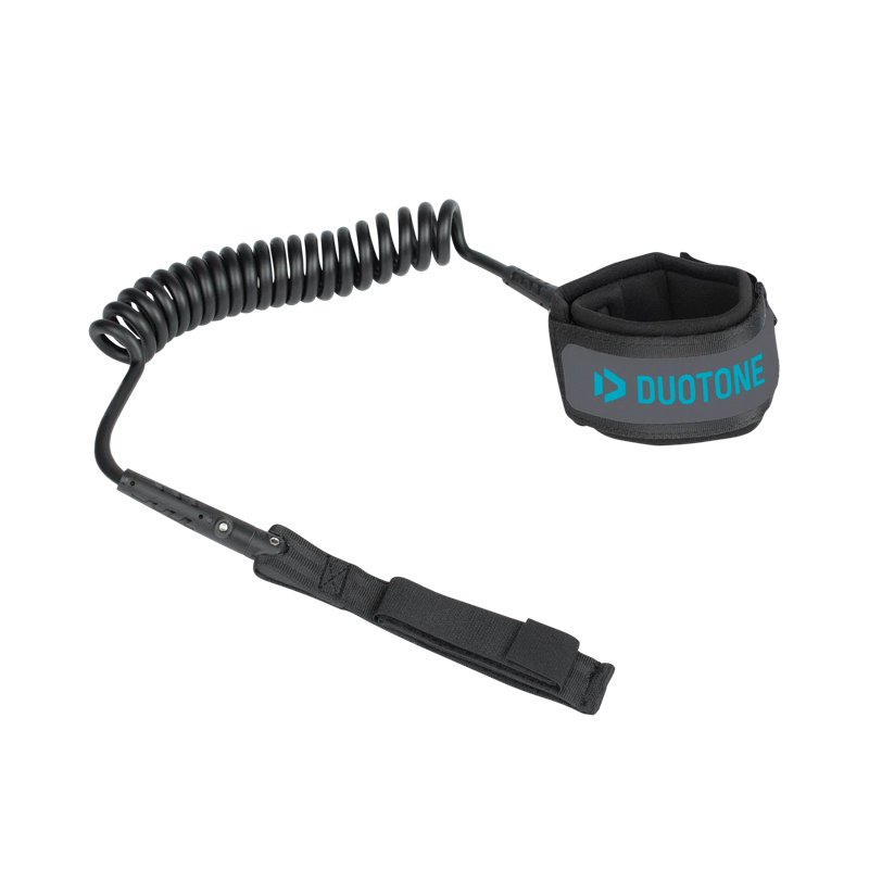 Duotone Foil  Leash Wrist Coiled - black