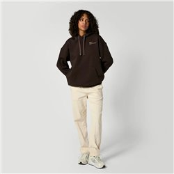 Mystic Heartsease Hood Sweat dark brown