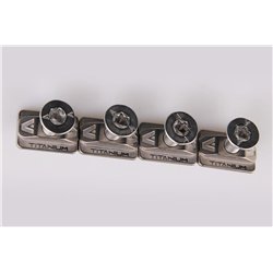 Armstrong Generic Titanium T Nut Set - CSK screws (8pcs)
