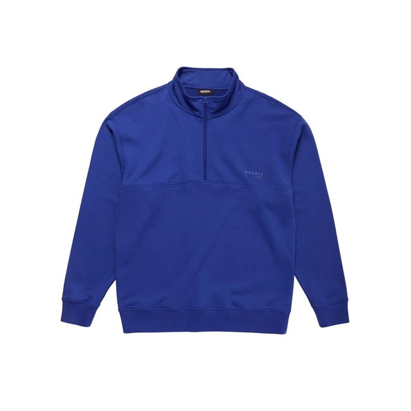Mystic Half Zip Sweat flash blue