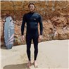 ION Wetsuit Static 3/2 Front Zip men black
