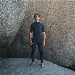 ION Wetsuit Element 2/2 SS Back Zip men blue-nights