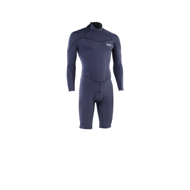 ION Wetsuit Element 2/2 Shorty LS Back Zip men blue-nights