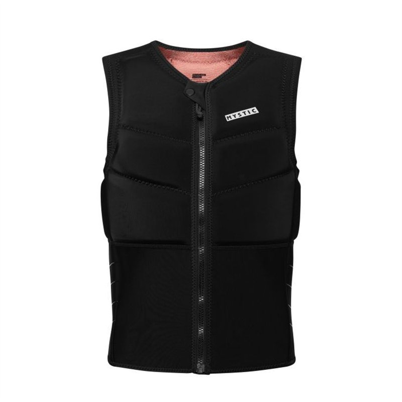 Mystic Foil Impact Vest Fzip black/white
