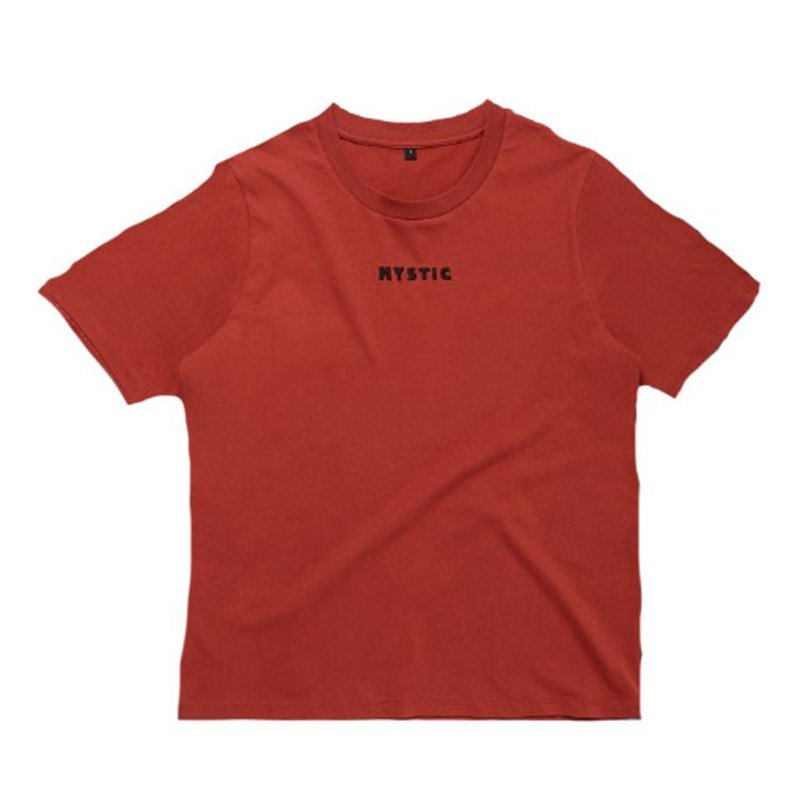 Mystic Brand Season Tee red ochre