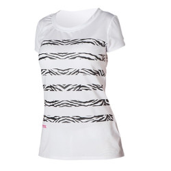 Mystic Zebra Quick Dry S/S Women white