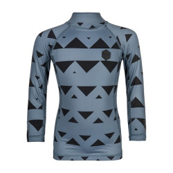 Mystic Star Rash Vest L/S Kids coral