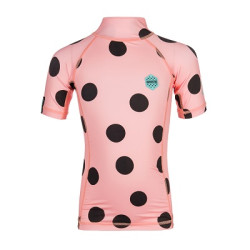 Mystic Star Rash Vest S/S Kids pink
