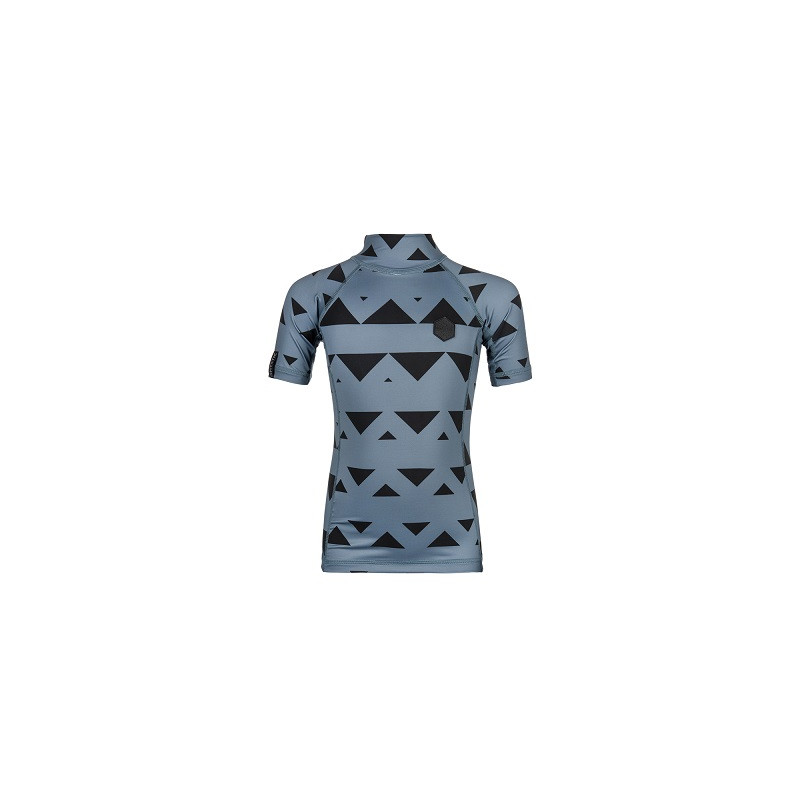 Mystic Star Rash Vest S/S Kids pewter