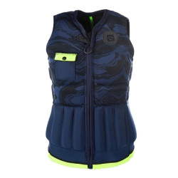 Mystic Diva Impact Vest FZip Women navy/lime