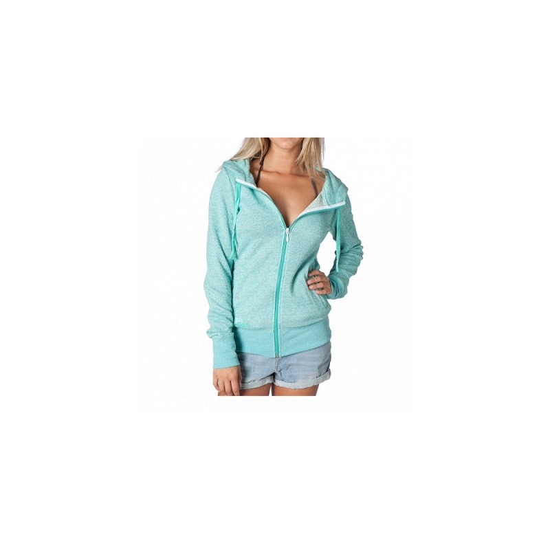 Mystic Justice Hooded Zip Sweat grey melee