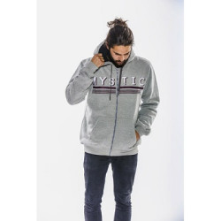 Mystic Crude Sweat Hooded Men grey melee