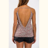 Mystic Strappy Top Bribe Tanktop'16 dark grey multi m