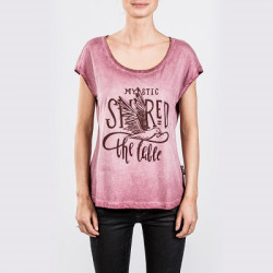 Mystic LucidTshirt'18 Women burgy red