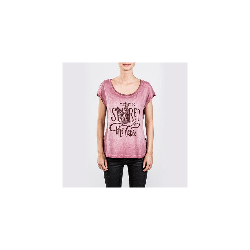 Mystic LucidTshirt'18 Women burgy red