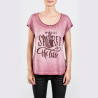 Mystic LucidTshirt'18 Women burgy red