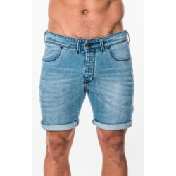 Mystic TyphoonWalkshort'17 Men washed blue denim