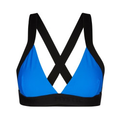 Mystic Cross Bikini Top flash blue