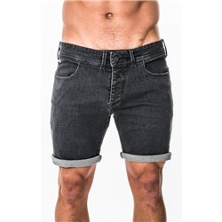 Mystic Typhoon Walkshort'17 Men washed black deni