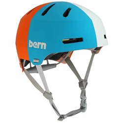 Bern Macon 2.0 MIPS mat. blue wht org