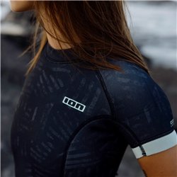 ION Wetsuit Amaze Shorty 2.5 SS Back Zip women black-mural