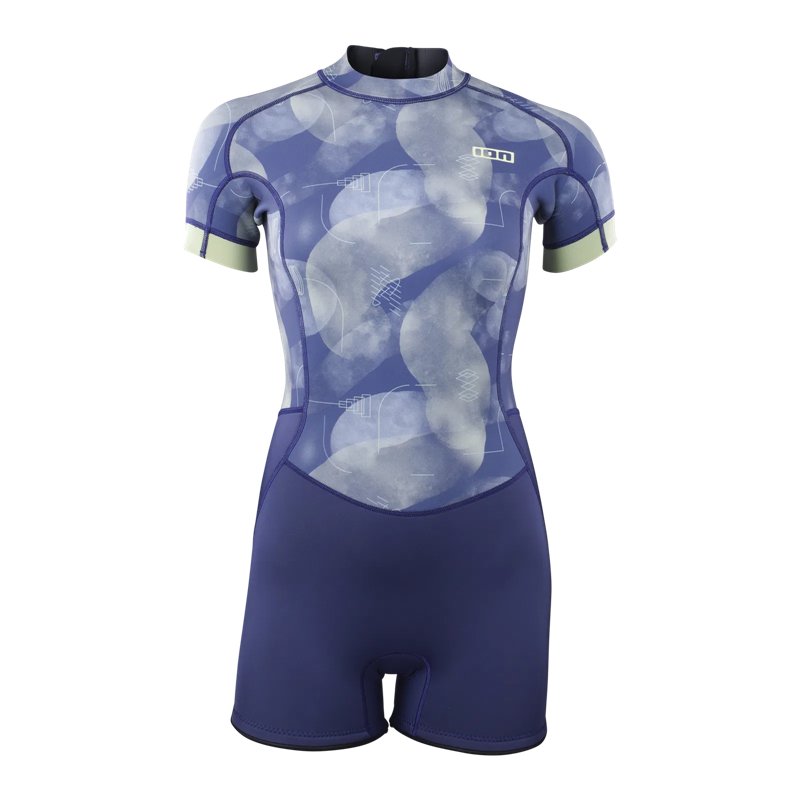 ION Wetsuit Amaze Shorty 2.5 SS Back Zip women deep water