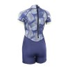 ION Wetsuit Amaze Shorty 2.5 SS Back Zip women deep water