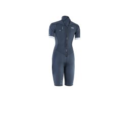 ION Wetsuit Element 2/2 Shorty SS Back Zip women steel blue